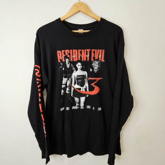 Other - *SOLD* Capcom Resident Evil 3 : Nemesis rare longsleeve shirt